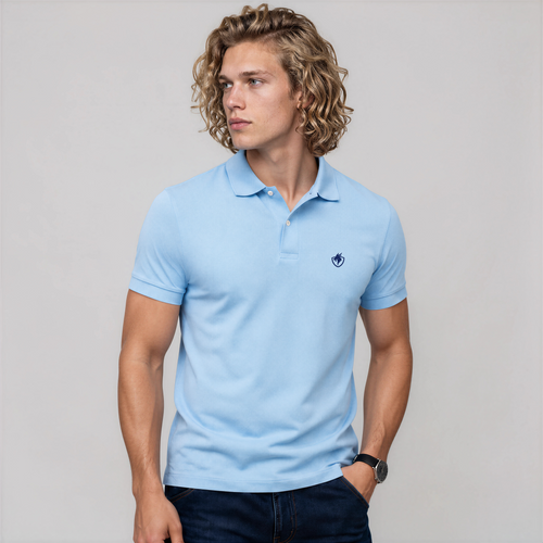 Polo Acquaformosa - Light Blue