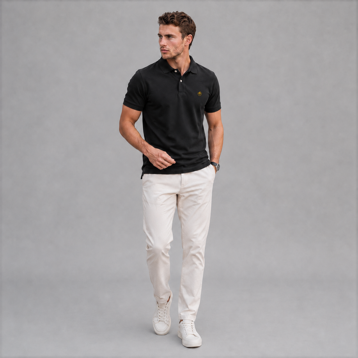 Polo  Piana Degli - Black