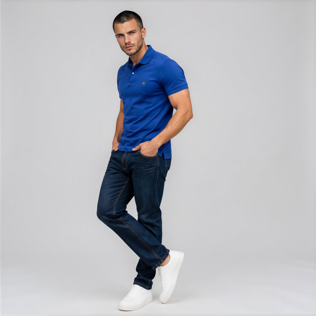 Polo San Basile – Royal Blue