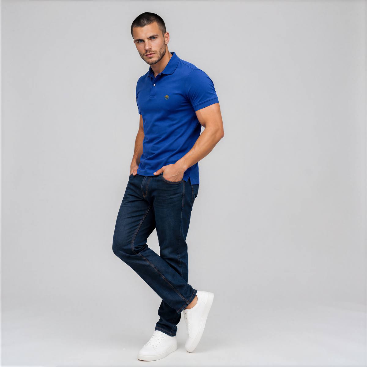 Polo San Basile – Royal Blue