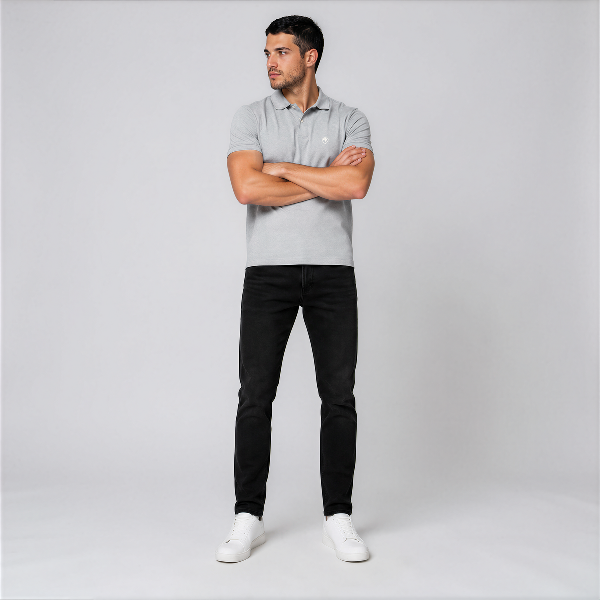 Polo Spezzano - Grey