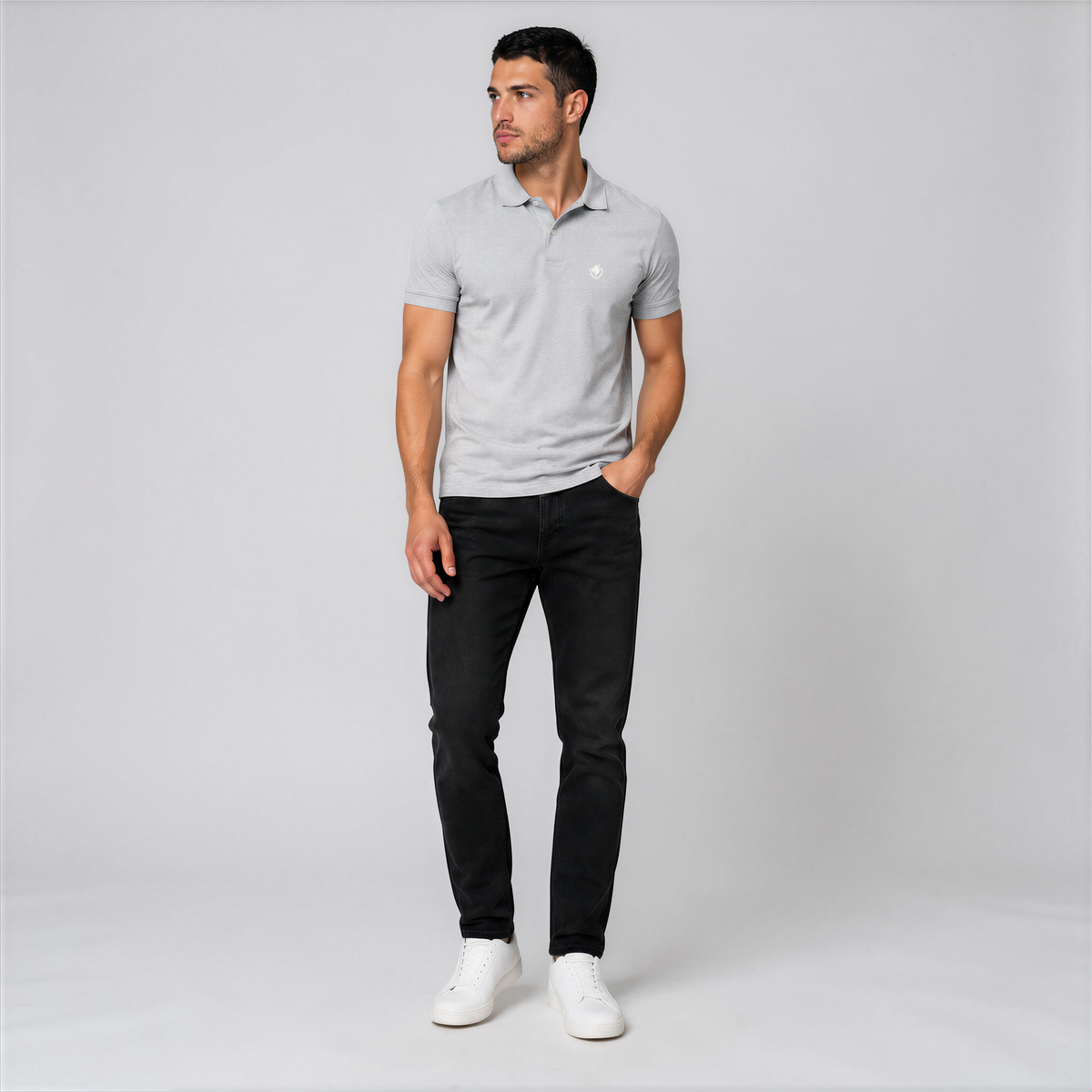 Polo Spezzano - Grey
