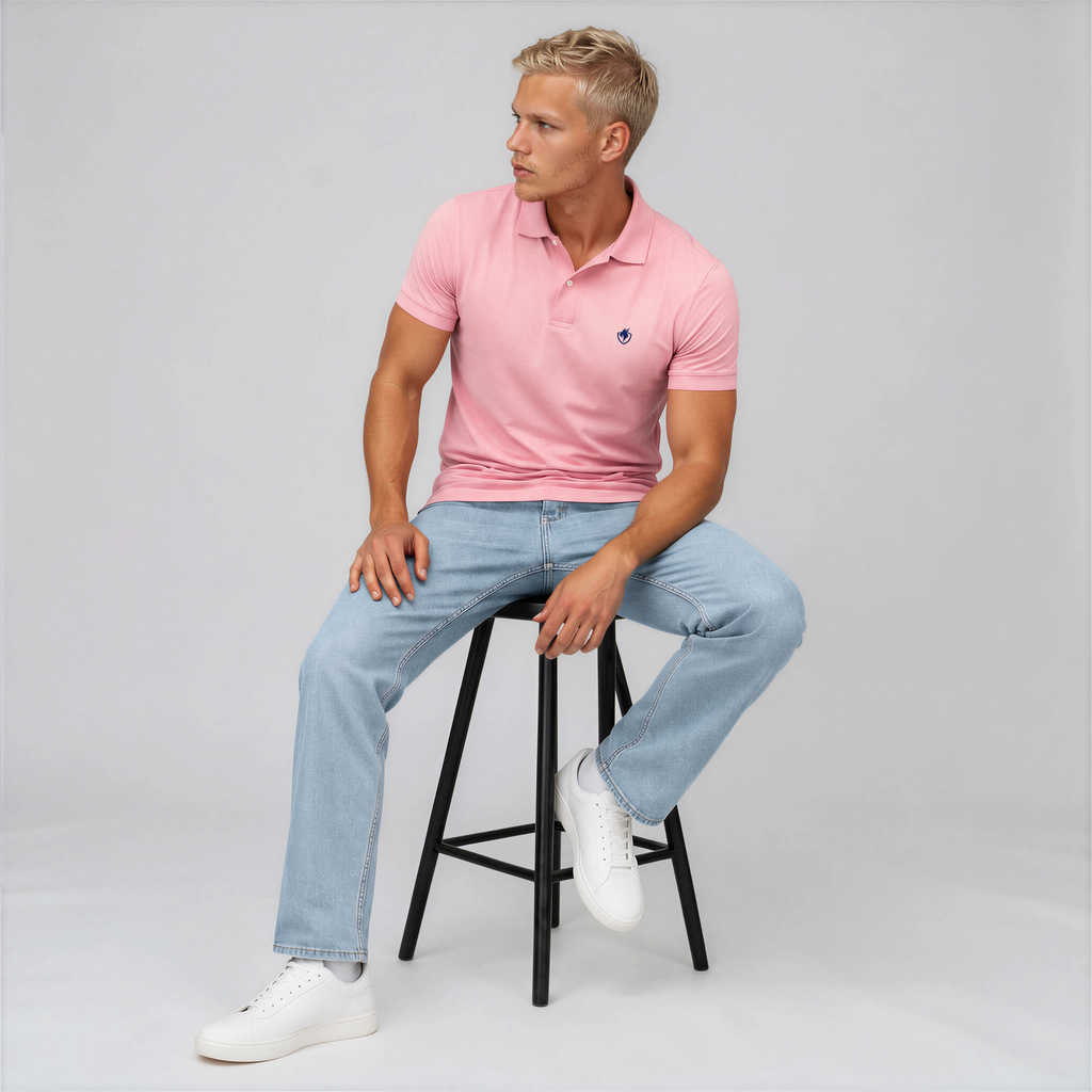 Polo Portkanuni - Powder Pink