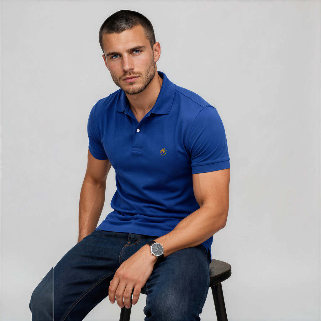 Polo San Basile – Royal Blue