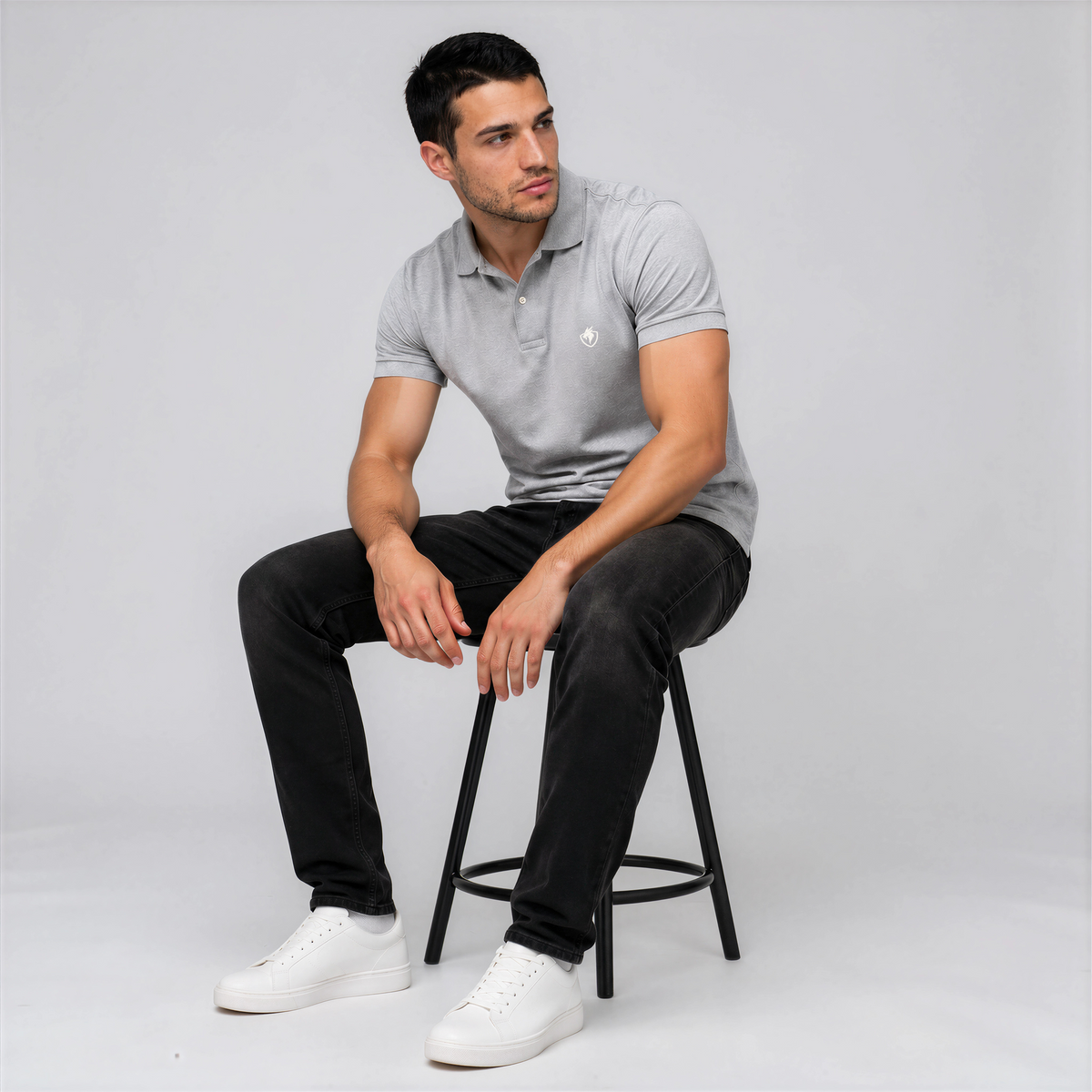 Polo Spezzano - Grey