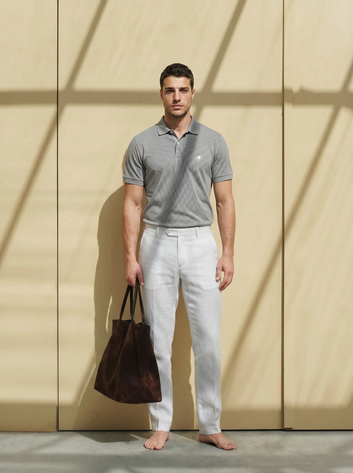 Polo Spezzano - Grey