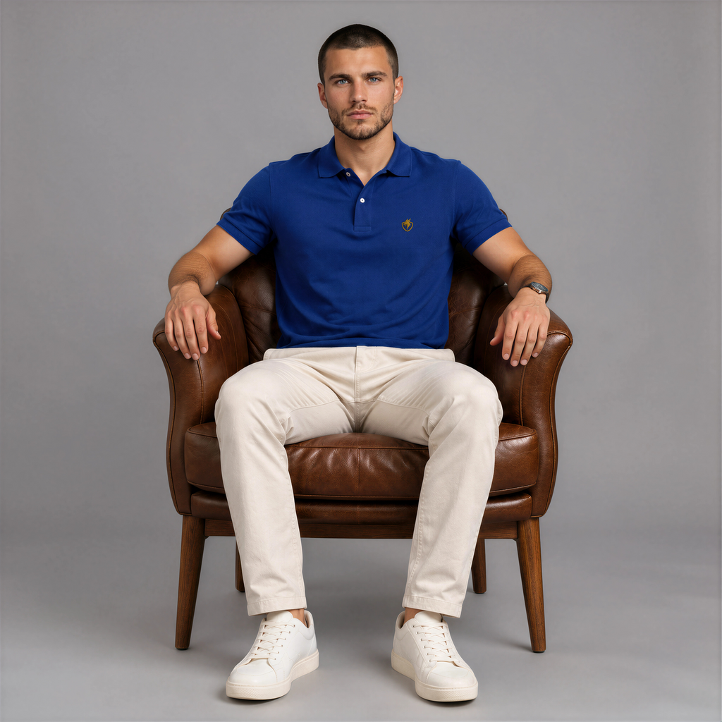 Polo San Basile – Royal Blue