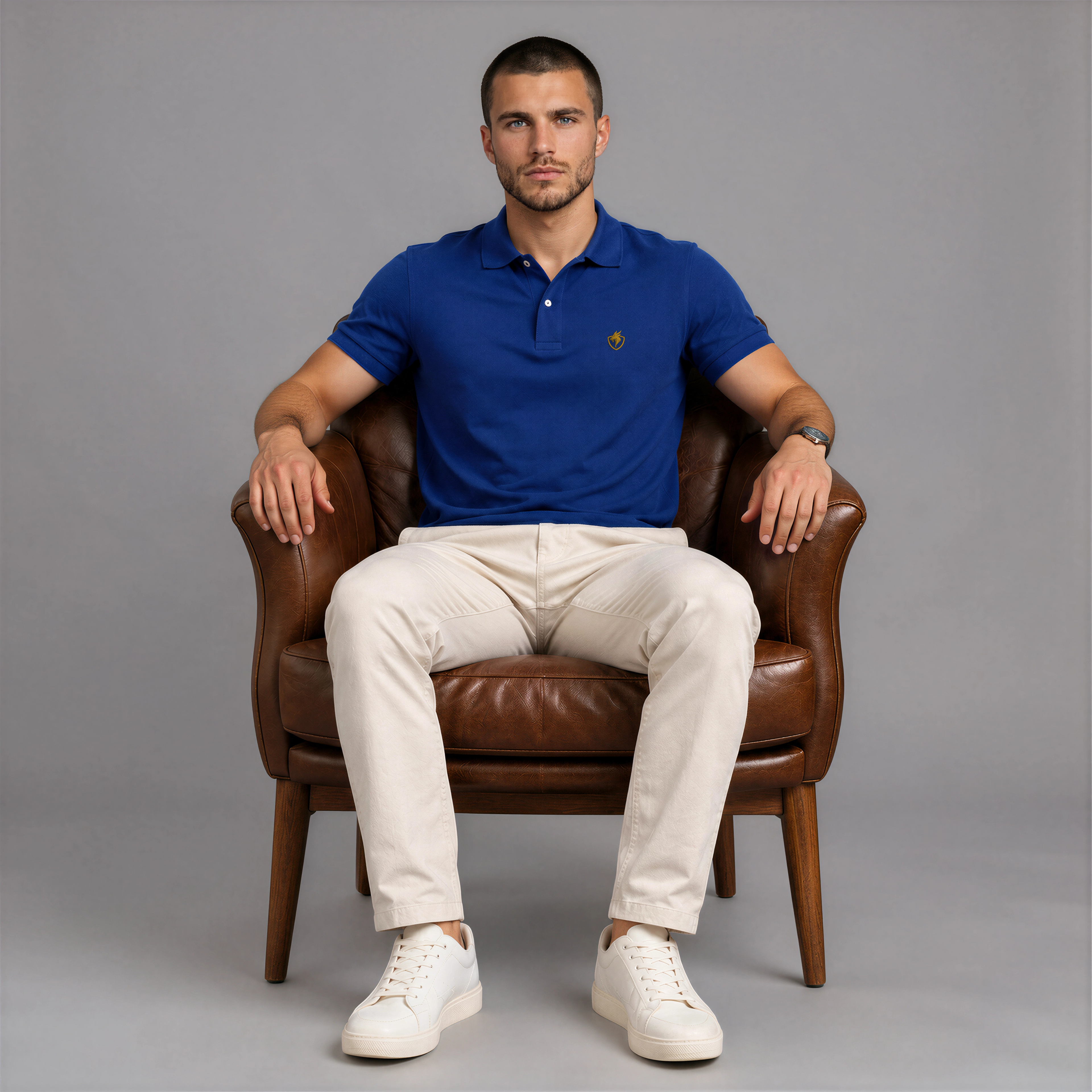 Polo San Basile – Royal Blue