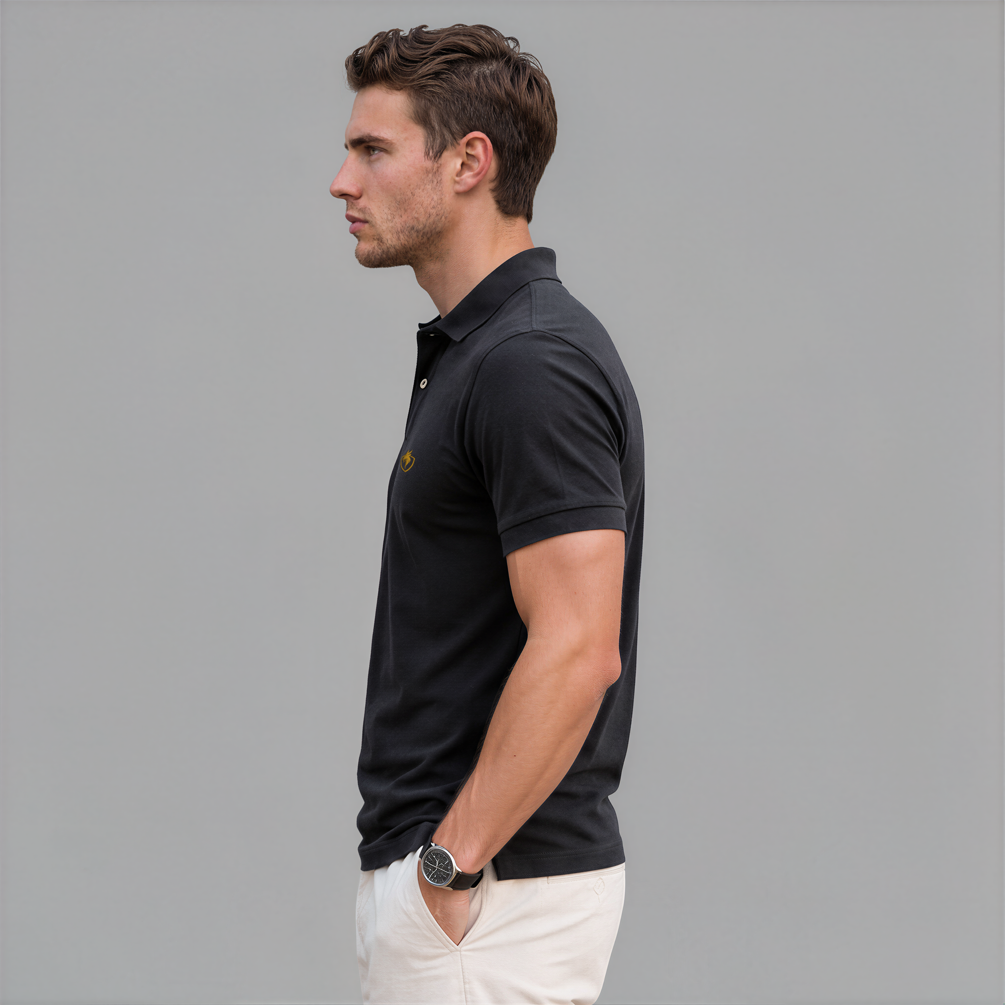 Polo  Piana Degli - Black