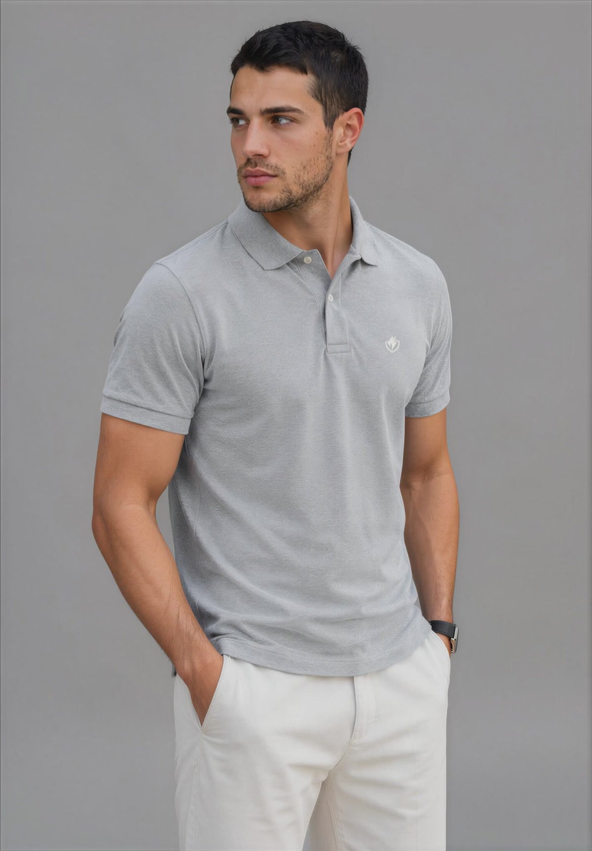 Polo Spezzano - Grey